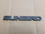 Pontiac Oem Sunbird Rear Trunk Deck Lid Emblem Badge Logo. Fixed Price $14.99.