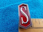 Nos Gm 1973-77 Cutlass "s" Front Fender Emblem Script Brand New Oldsmobile. Fixed Price $49.99.