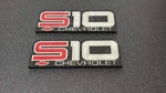 Chevrolet Chevy First Gen S10 Fender Emblem Pair Repop. Fixed Price $148.50.