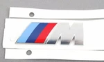 Bmw Genuine Chrome Emblem "m" Decal Badge New Original Part. Fixed Price $59.99.