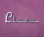 1954 Plymouth Plaza Nos Mopar Right Left Fender Nameplate Emblem. Fixed Price $235.00.