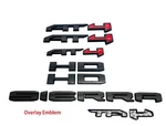 4PCS Matte Black AT4HD Emblem Fit 2020-2026 Gmc Sierra 2500HD 3500HD Overlay. Fixed Price $55.88.