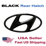 Black Back Hatch Logo Badge Rear Trunk Replacement For Hyundai IONIQ5 2022-24. Fixed Price $29.95.