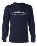 Porsche 356B Convertible T-shirt Long Sleeves Side View. Fixed Price $35.05.