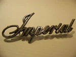 1966 - 1968 Chrysler Imperal Script Emblem # 2579426 Oem. Fixed Price $49.99.
