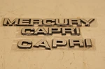 Nos 1986 Cougar Trunk Lid Emblem "mercury" E6YY-16098-A. Fixed Price $74.99.
