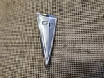 1963 Pontiac Grand Prix Trunk Deck Lid Arrowhead Emblem Badge 4402210. Fixed Price $40.00.