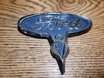 Antique Ford V8 Hood Emblem Side Badge Logo Trim 1930'S Vtg Car Truck Nameplate. Fixed Price $35.96.