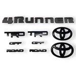 2010-2022 Toyota 4RUNNER Trd Off Road Blackout Emblem Matte Blacl Overlay Kit. Fixed Price $34.99.