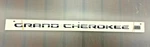Door Emblem Nameplate Front Left 21-24 Jeep Grand Cherokee 68524489AA Mopar Oem. Fixed Price $100.00.