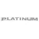 21 Ford F-150 Platinum Series Titanium-plated Stainless Steel Tailgate Lettering. Fixed Price $128.89.