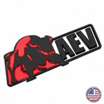 Chevrolet Colorado Aev Bison Tailgate Nameplate Logo Decal Emblem ZR2 Black Red. Fixed Price $59.99.