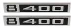 69-72 Chevy/gmc C10 Truck Lh & Rh V8 400 Fender Emblems Pair W/ Fasteners 67. Fixed Price $68.95.