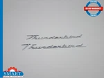Ford Thunderbird Quarter Panel Emblem Logo Sign Badge Set 02-05 Oem Damaget. Fixed Price $89.97.