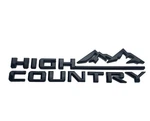 High Country Fender Emblem Badge Gloss Black Fits Chevy Silverado 2019-2024 New. Fixed Price $19.99.