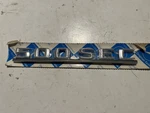 Genuine Mercedes Trunk Emblem Model Badge 126-817-10-15 Nos 1981-91 W126 500SEC. Fixed Price $289.95.