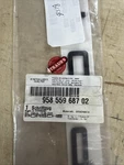 Oem Genuine Porsche Cayenne Nameplate Matte Black 958-559-687-02 Nos. Fixed Price $99.00.
