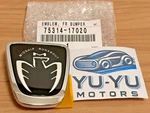 Toyota Genuine MR2 Spyder ZZW30 00-05 Midship Runabout Front Emblem Black Oem. Fixed Price $48.00.