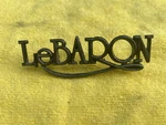 1980S Chrysler Lebaron Script Emblem Oem #4017343 1/4. Fixed Price $14.99.