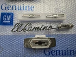1965 Camino Emblems Rear Quarter Panel ,tailgate Door Gm Chevrolet. Fixed Price $79.99.