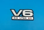 1991-1993 Dodge Dakota V6 3.9 Liter Efi Side Fender Emblem Vintage Oem 55027211. Fixed Price $17.89.