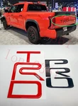 Fit 2022 2023 Toyota Tundra Trd Pro Tailgate Letters Inlay Red Black. Fixed Price $56.99.