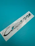 Oem 2019 2023 Porsche Cayenne Rear Emblem Badge Logo Chrome 9Y0-853-675. Fixed Price $49.99.