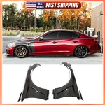 2PCS Real Carbon Side Exterior Fender Vent For Infiniti Q50S 2014-23 Bodykit. Fixed Price $887.30.
