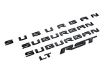 Genuine Gm 2021-2026 Suburban Rts Gloss Black Exterior Emblem Kit 86533388 Oe. Fixed Price $101.96.
