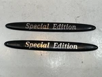 Genuine Mercedes W163 ML350 500 Suv Special Edtion Front Doors Black 2 Emblem. Fixed Price $53.29.