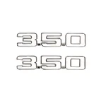 1969 Camaro " 350 Fender Emblems Pair New Chq # 356. Fixed Price $34.95.