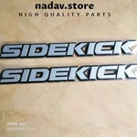 Suzuki Sidekick Front Door Emblem Pair 2 Pcs New Aftermarket. Fixed Price $37.00.