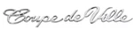Restoparts Coupe Deville Quarter Panel Emblem 1965-1970 Cadillac Models. Fixed Price $139.98.