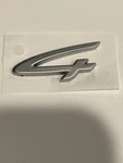 Genuine Porsche 2025 911 Carrera/targa Inscription "4" Silver 992-853-681-LI0. Fixed Price $38.00.