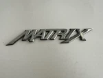 2008 Toyota Matrix Rear Trunk Hatch Tailgate Emblem Logo Chrome Badge Symbol Oem. Fixed Price $14.04.