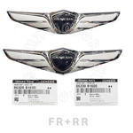 New Oem Front & Rear Wing Emblem 2P Set For Hyundai Genesis Sedan G80 2017-2019. Fixed Price $35.51.