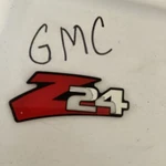 Genuine Gm 22623646 Chevrolet Cavalier Z24 Front Fender Emblem. Fixed Price $12.00.