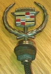 Vintage Oem Gm Chrome Cadillac Hood Ornament 1996-99 Deville Emblem Round Base. Fixed Price $72.24.