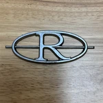1968-70 Buick Riviera Emblem Oem Gm 5971010 Chrome Plastic Badge 3 5/8" Vtg. Fixed Price $19.99.