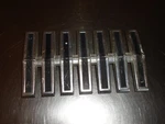 Oem 1963 Ford Galaxie 500 Quarter Panel Emblem Trim C3AB-7128032 7128033 QPT1. Fixed Price $50.00.