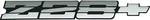 1983-84 Camaro; "Z28" Rear Panel Emblem; Tri-color Charcoal; Each; Gm Licensed. Fixed Price $59.99.