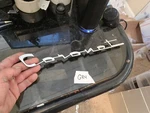 1956 57 Dodge Coronet Quarter Panel Emblem Script Oem 1646487 Mopar Bin GR4 A++. Fixed Price $90.00.
