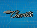 Vintage Chevrolet Chevette Emblem Badge Oem 14032177 Script Logo Rear Trim Gm. Fixed Price $27.99.