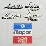 1971 1972 1973 1974 Plymouth Satellite Sebring Plus Quarter Panel Chrome Emblems. Fixed Price $197.99.
