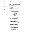 Genuine Mopar Awd Nameplate 68445297AA. Fixed Price $46.94.