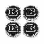 4X Brabus Wheels Car Center Hub Caps Badge Emblems Mercedes Benz W463 G65. Fixed Price $49.83.