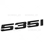 11-16 Bmw 535I Rear Trunk Lid Emblem Replace Badge Performance F10 Matte Black. Fixed Price $14.99.