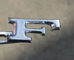 Vintage Letter "f" Emblem Oem 40150 (ford) 16606-AA. Fixed Price $26.50.