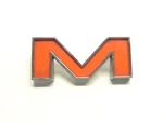 Vintage 1980-81 Gmc Bbc Top Kick Hood Letter "m" Badge Emblem #2000681 Used. Fixed Price $39.97.