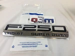 2005 2006 2007 Ford New F250 Lariat Super Duty Chrome Fender Emblem Oem. Fixed Price $40.80.